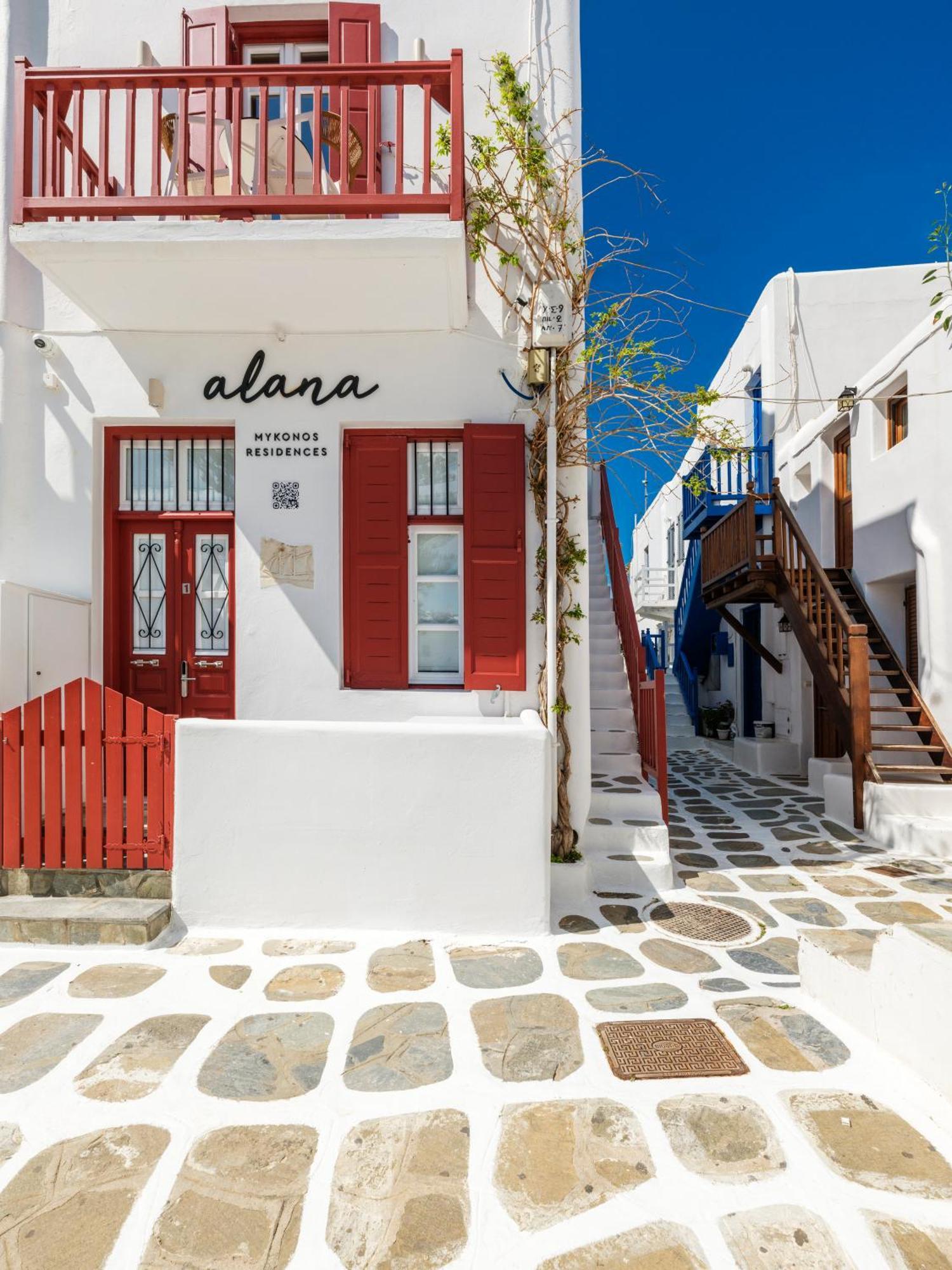 Alana Mykonos Hotell Mykonos Town Exteriör bild
