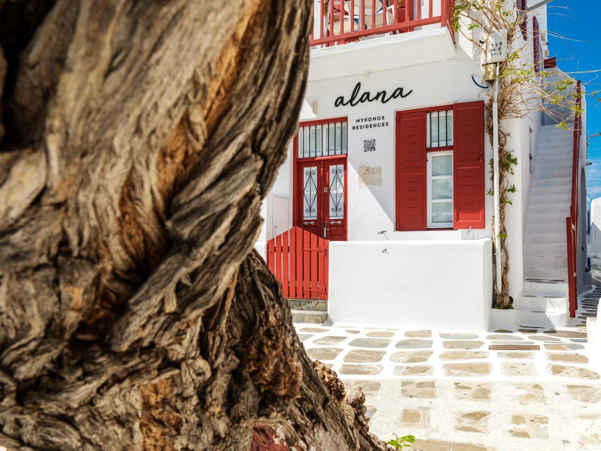 Alana Mykonos Hotell Mykonos Town Exteriör bild