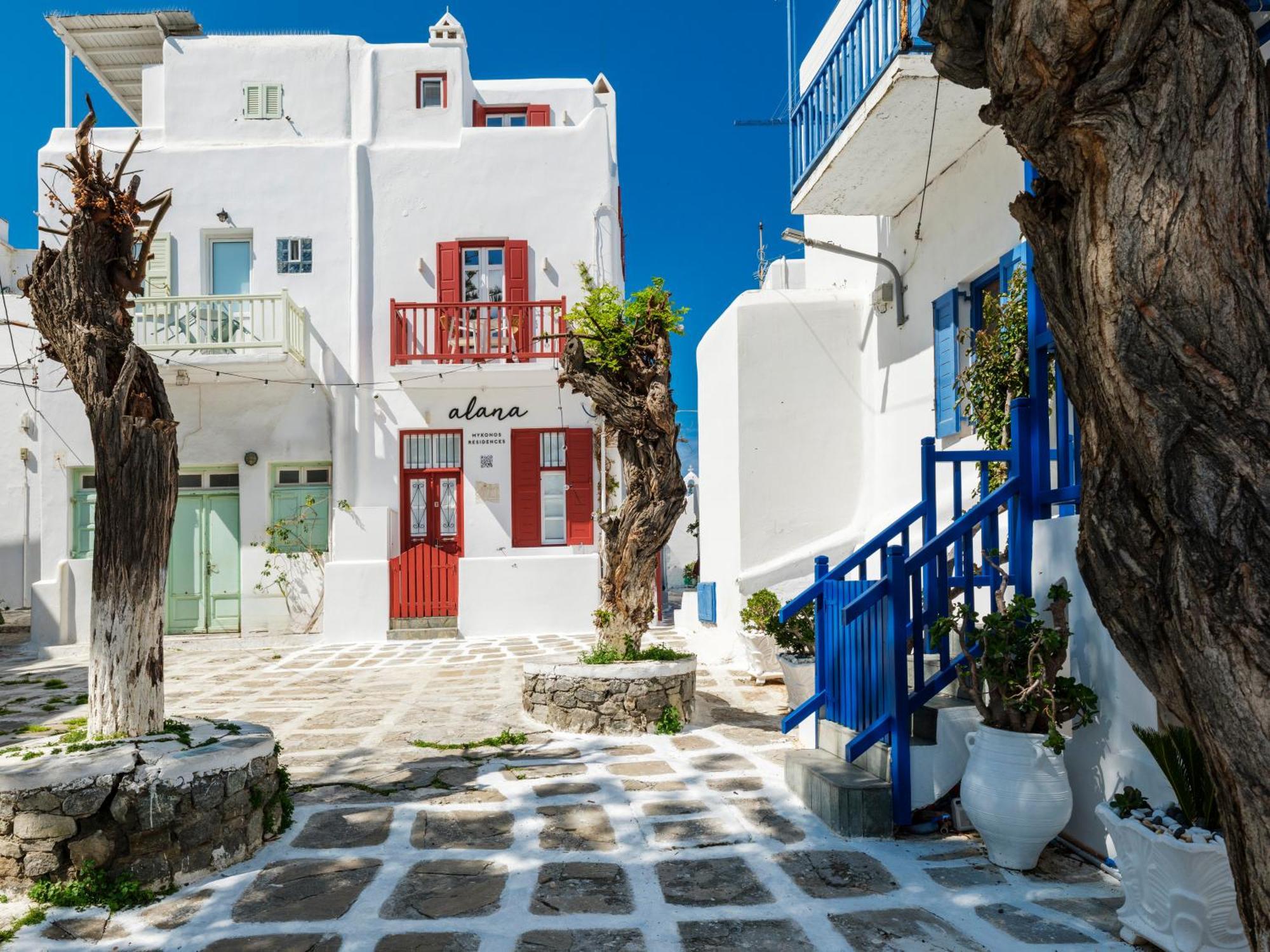 Alana Mykonos Hotell Mykonos Town Exteriör bild